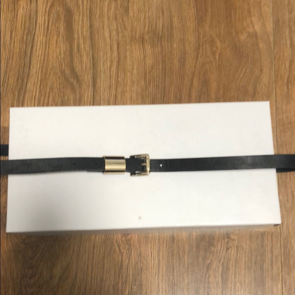 Black and Gold Belt